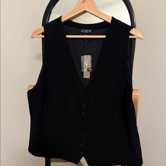 J. Crew Tops - NWT!  J. Crew Black Vest Lined